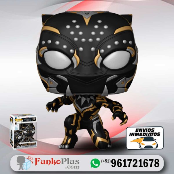 Funko Pop Marvel Pantera Negra Black Panther 2 Wakanda Forever Black Panther Shuri