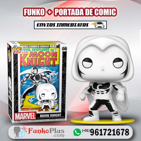 Funko Pop Comic Cover Marvel Moon Knight