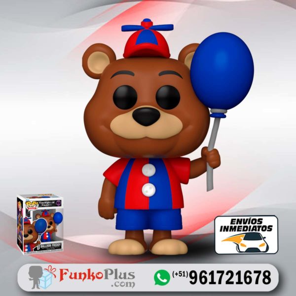 Funko Pop FNAF Five Nights at Freddys Oso Freddy con globo