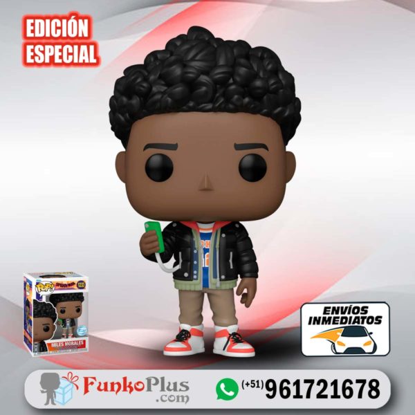 Funko Pop Marvel Spiderman Across The Spider verse Miles Morales