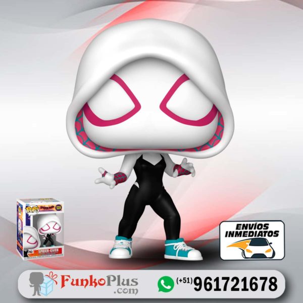 Funko Pop Marvel Spiderman Across The Spider verse Spider Gwen