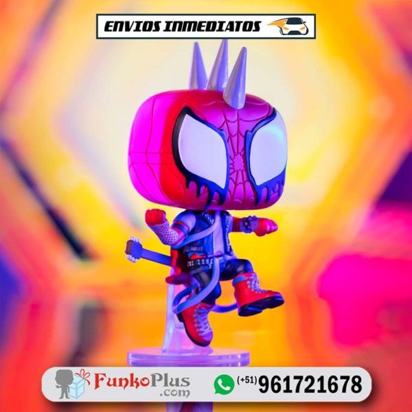 Funko Pop Marvel Spiderman Across The Spideverse Spider Punk