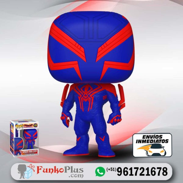 Funko Pop Marvel Spiderman Across The Spider verse Spiderman 2099 Miguel O'Hara