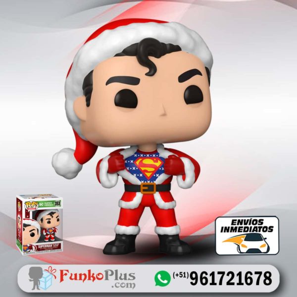 Funko Pop DC Comics Superman Navidad