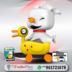 Funko Pop Disney El extraño mundo de jack Perro fantasma Zero vagon de tren