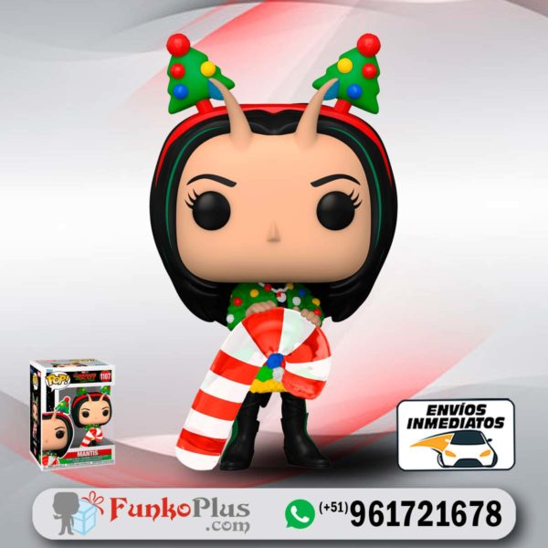 Funko Pop Marvel Guardianes de la Galaxia Navidad Mantis