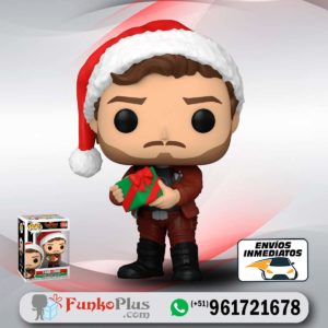 Funko Pop Marvel Guardianes de la Galaxia Navidad Star Lord