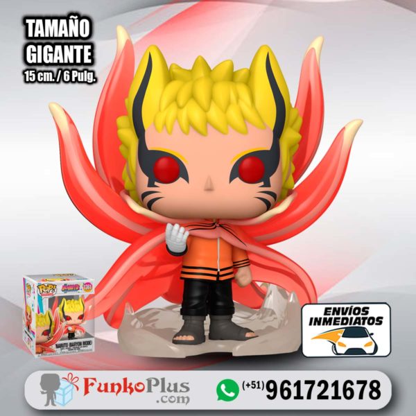 Funko Pop Naruto Baryon Mode Modo barion