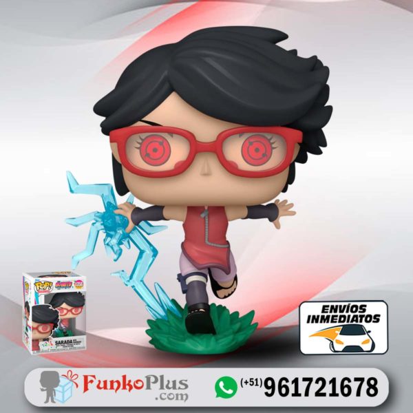 Funko Pop Naruto Boruto Sarada Uchiha Sharingan