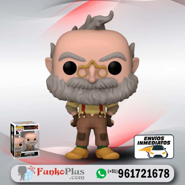 Funko Pop Pinocho Guillermo del Toro Gepetto