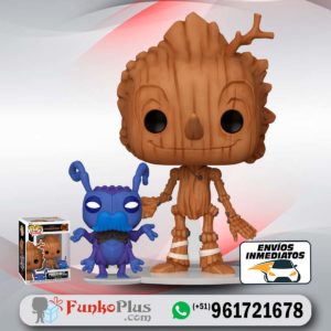 Funko Pop Pinocho Guillermo del Toro y Sebastian Pepe Grillo