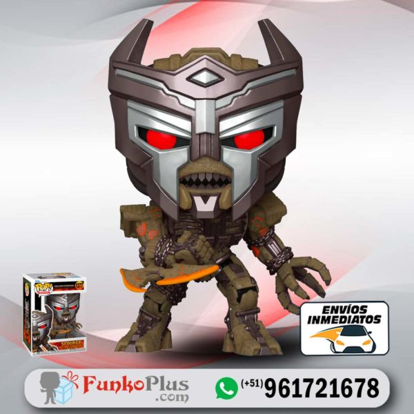 Funko Pop Transformers El despertar de las Bestias Scourge