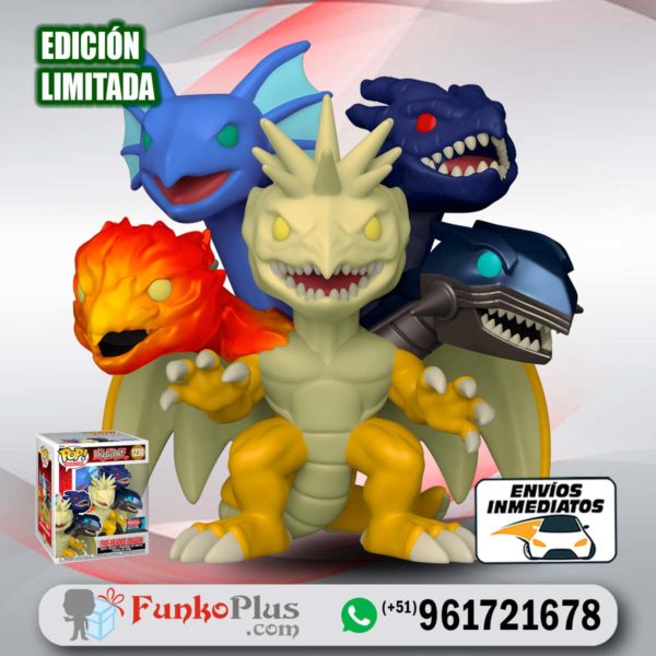 Funko Pop Yugioh Dragon de cinco cabezas