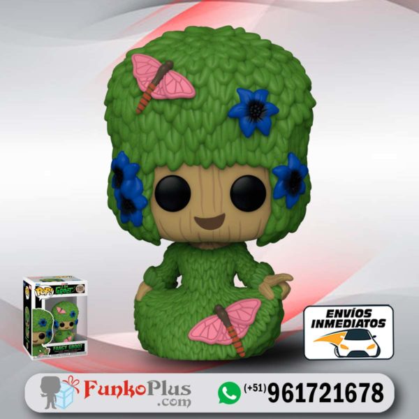 Funko Pop Marvel Groot arbusto Fancy