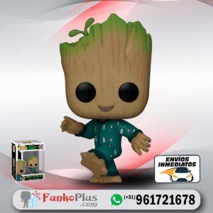 Funko Pop Marvel Groot con onesie Pijama