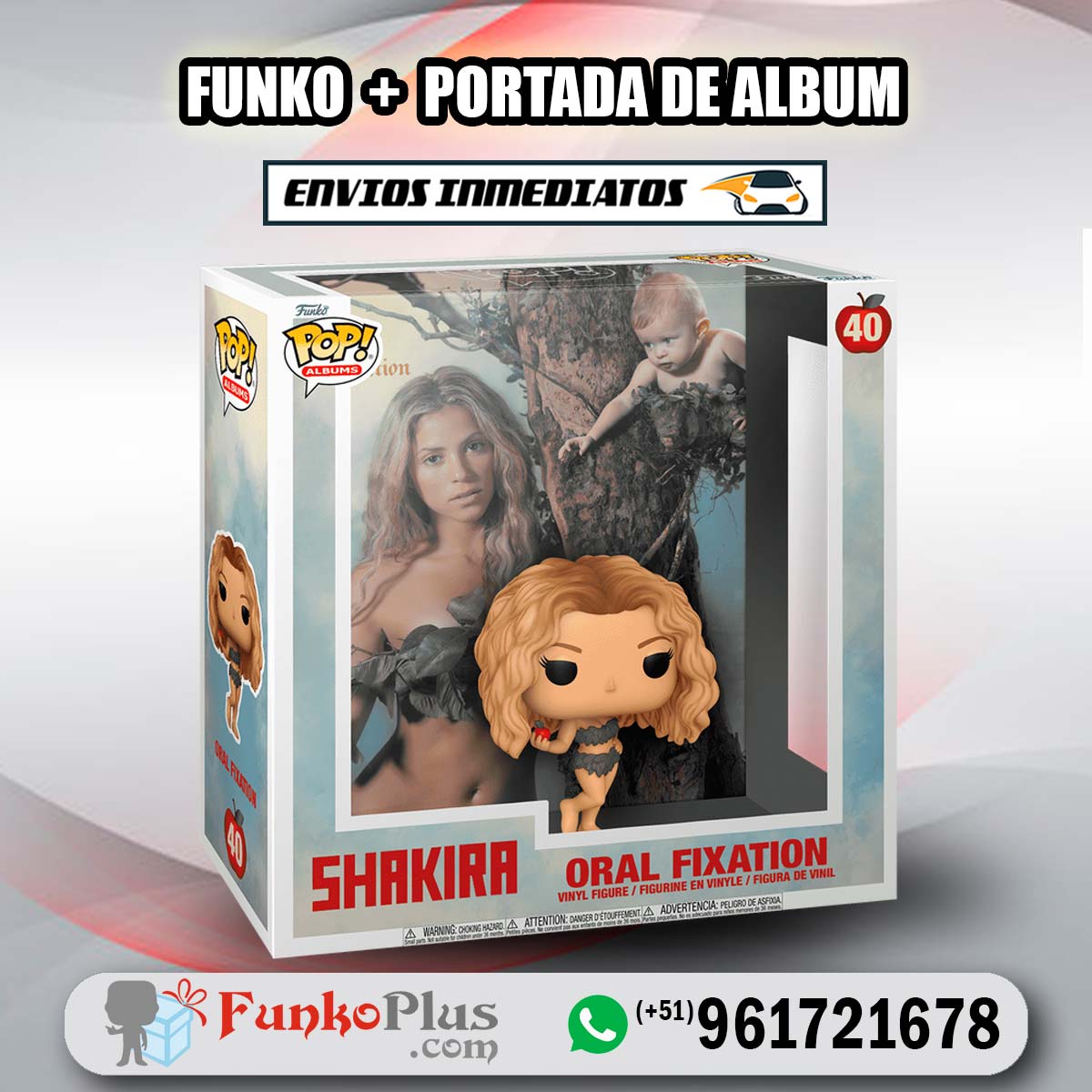 Funko Pop! Albums: Shakira - Oral Fixation 