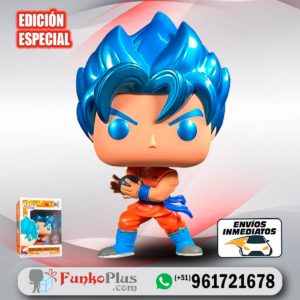 Funko Pop Dragon Ball Goku Super Saiyan Blue Kamehameha