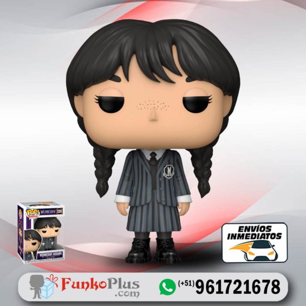 Funko Pop Locos Addams Merlina Wednesday