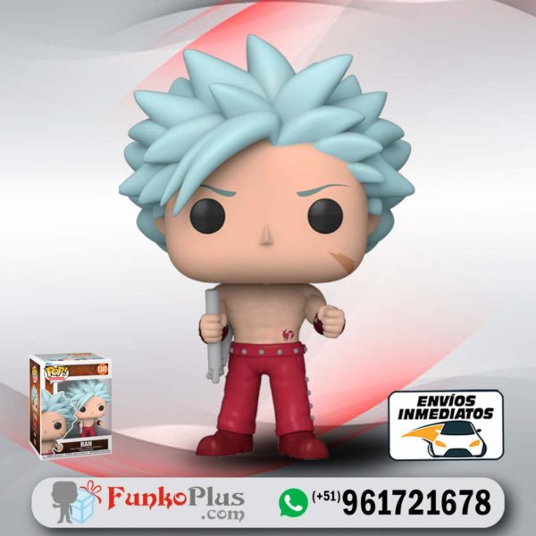 Funko Pop Los Siete Pecados Capitales Seven deadly Sins Ban