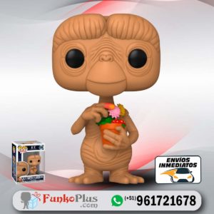 Funko Pop ET con flores