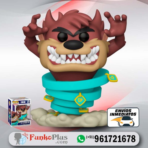 Funko Pop Looney Tunes Taz Demonio de tasmania Scooby Doo