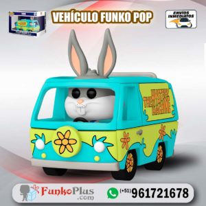 Funko Pop Ride Looney Tunes Scooby Doo Bugs Bunny Maquina del misterio