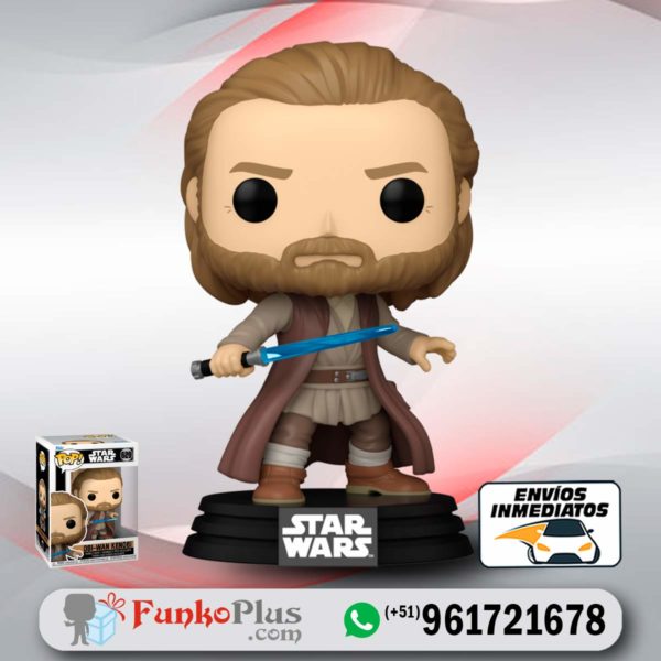 Funko Pop Star Wars Obi Wan Kenobi batalla