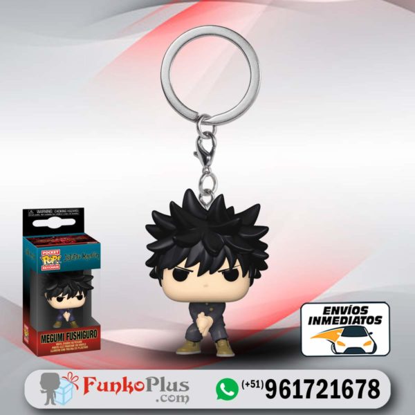 Llavero Funko Pop Jujutsu Kaisen Megumi Fushiguro