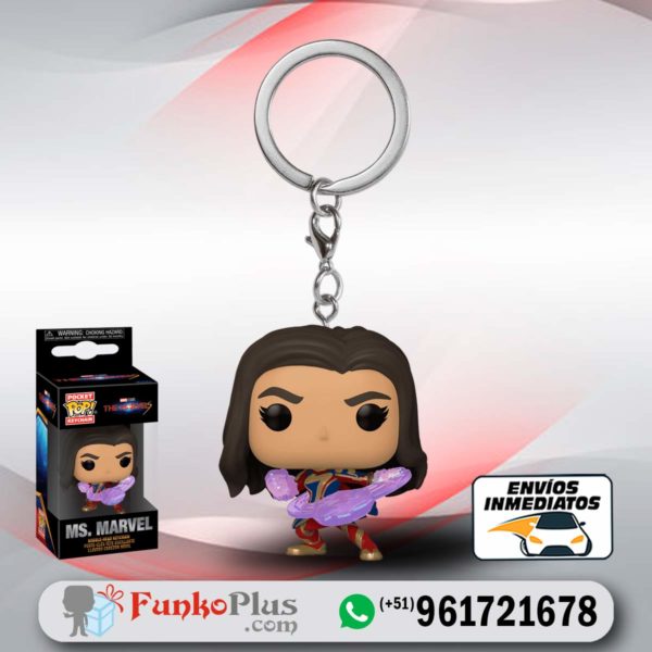 Llavero Funko Pop Marvel The Marvels Ms Marvel