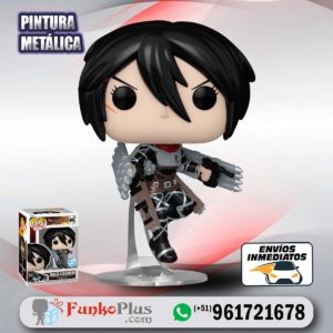 Funko Pop Attack on Titan Mikasa Ackermann Metallic 1446