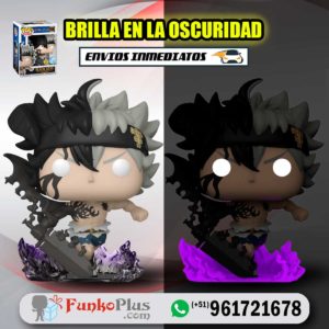 Funko Pop Black Clover Asta GLOW Brilla en la oscuridad 1556