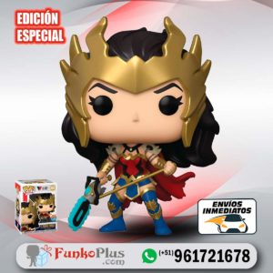 Funko Pop Dc Comics Mujer Maravilla Wonder Woman Death Metal