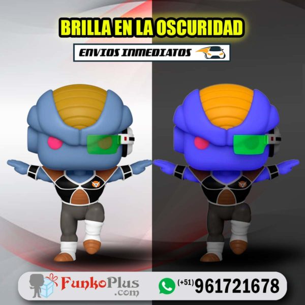 Funko Pop Dragon Ball Burter GLOW Brilla en la Oscuridad 1494