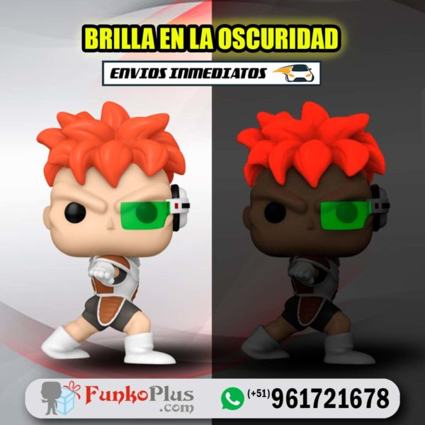 Funko Pop Dragon Ball Recoome GLOW Brilla en la Oscuridad 1492