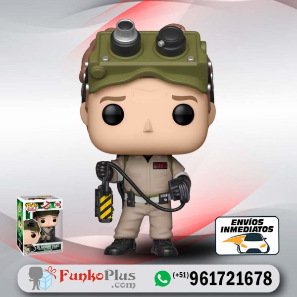 Funko Pop Ghostbusters Cazafantasmas Dr Raymond Stantz 745