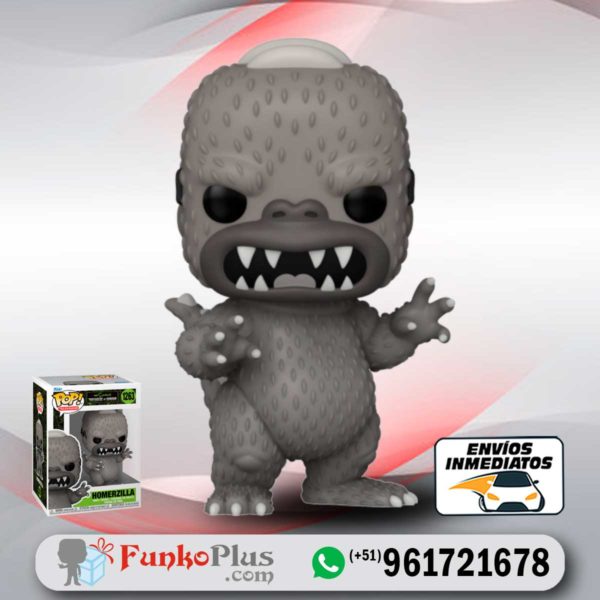 Funko Pop Los Simpson Terror Homero Godzilla 1263