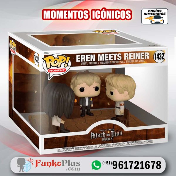 Funko Pop Moment Attack on Titan Eren Reiner