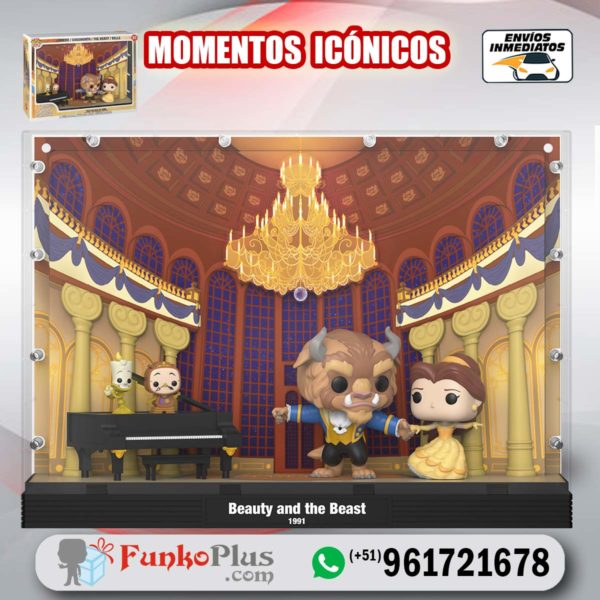 Funko Pop Moment Disney Beauty and the Beast La Bella y la bestia