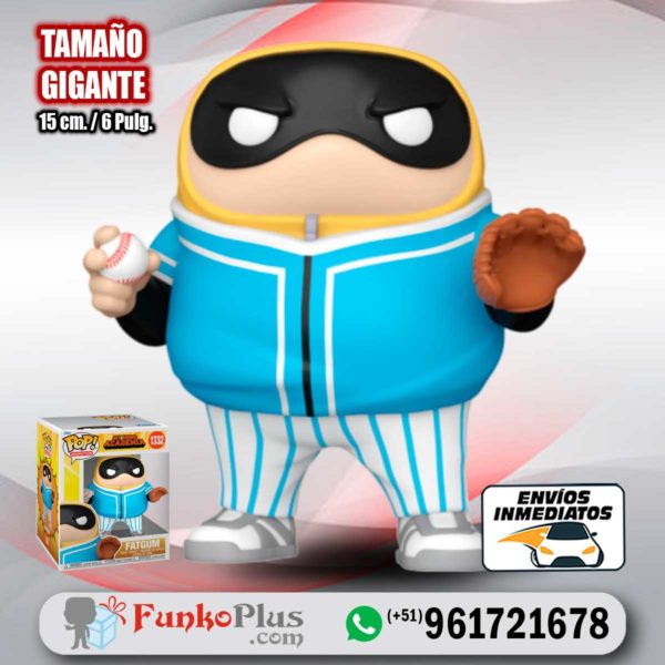 Funko Pop My Hero Academia Fatgum Baseball 6 pulgadas 1332