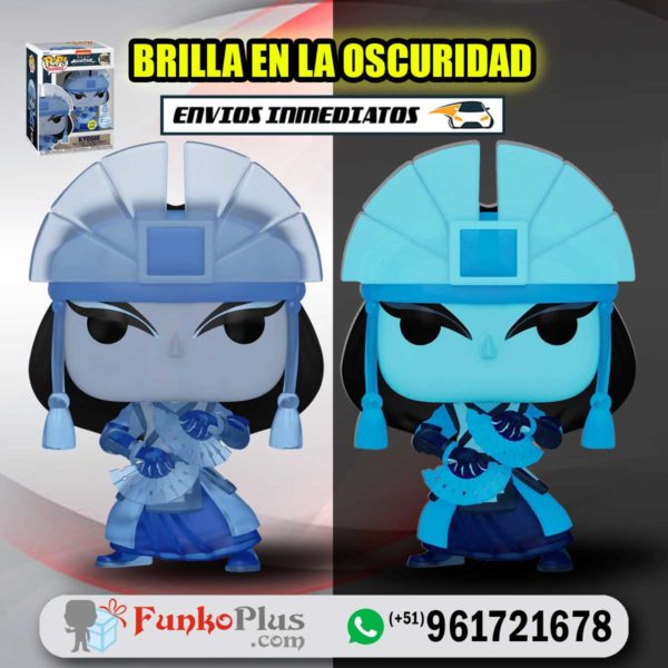 Funko Pop Nickelodeon Avatar Kyoshi GLOW Brilla en la Oscuridad