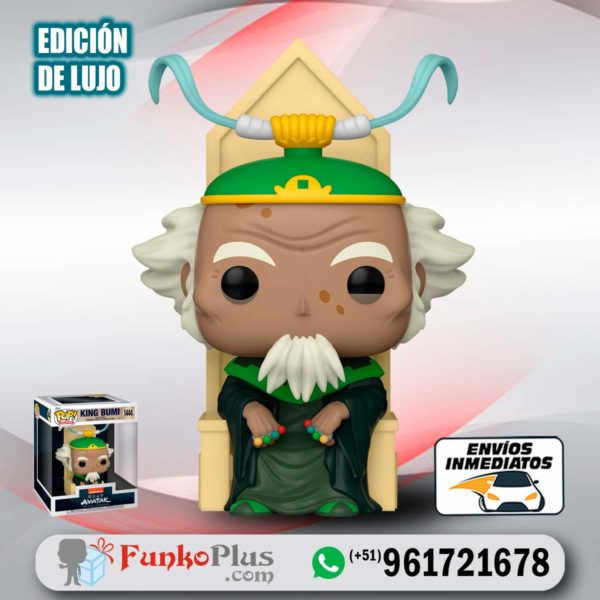 Funko Pop Nickelodeon Avatar Rey Bumi 1444