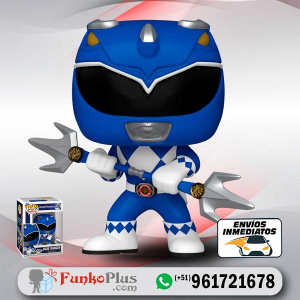 Funko Pop Power Rangers Blue Ranger Azul 1372