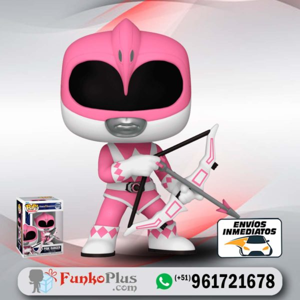 Funko Pop Power Rangers Pink Ranger Rosa 1373