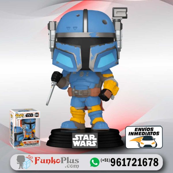 Funko Pop Star Wars Paz Vizsla 666