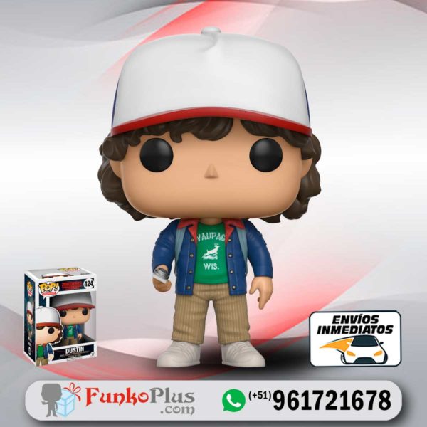 Funko Pop Stranger Things Dustin 424