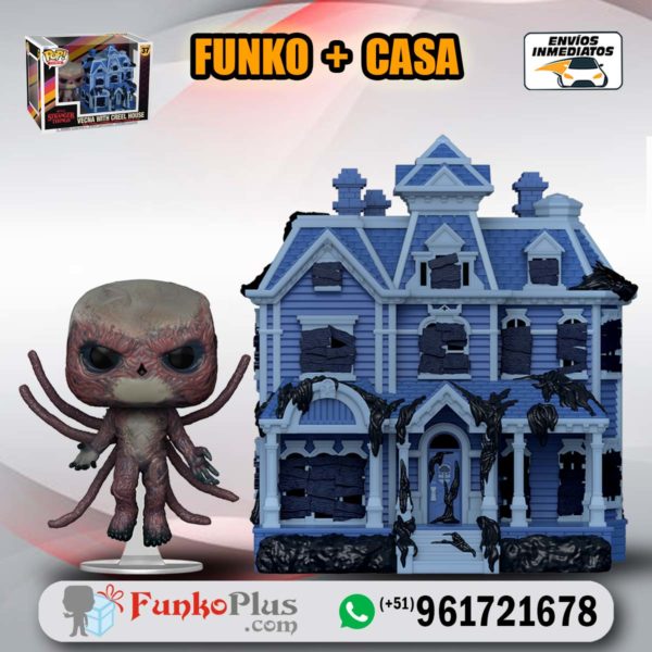 Funko Pop Town Stranger Things Vecna Creel House 37