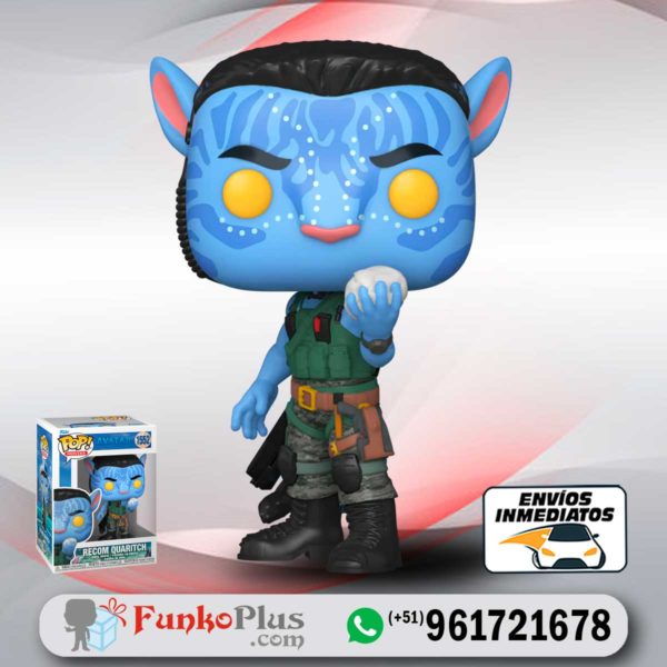 Funko Pop Avatar 2 Recom Quaritch 1552