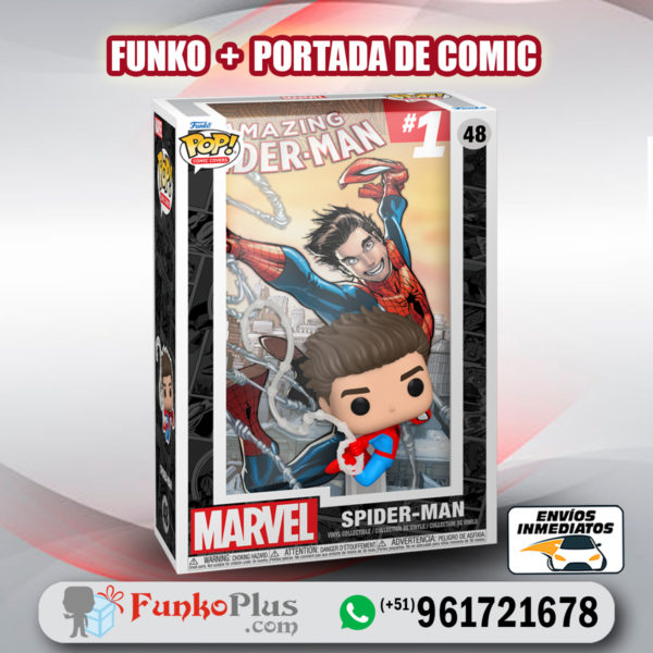 Funko Pop Comic Cover Marvel Spiderman 48