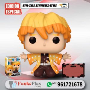 Funko Pop Demon Slayer Zenitsu con caja 1488