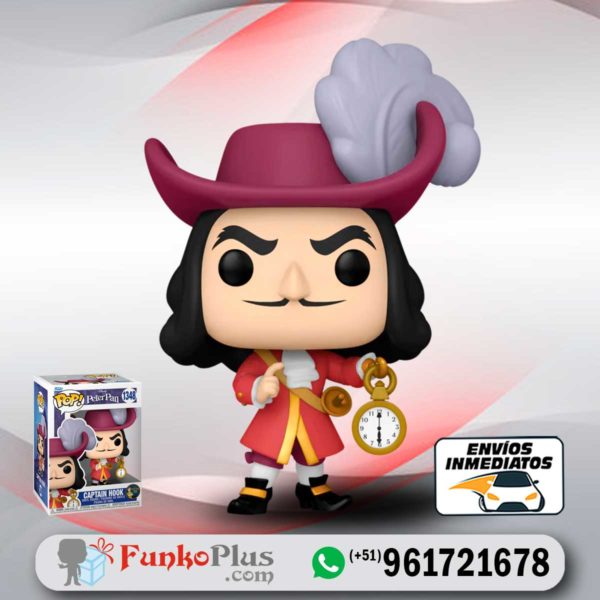 Funko Pop Disney Peter Pan Capitan Garfio 1348